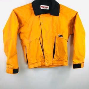 Marmot Womens Jacket Zip Pockets Cinch Wrists